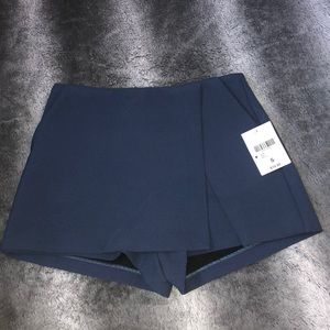 dark blue skort